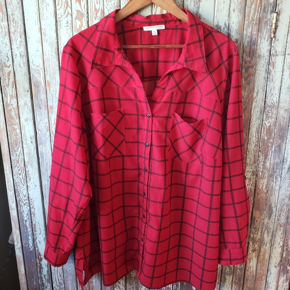 Notations Blouse 3X - Picture 1 of 9